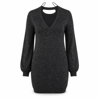 George Womens Black Houndstooth  Fit & Flare  Size 10