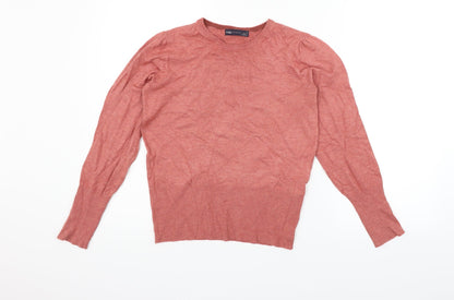 Marks and Spencer Womens Red   Pullover Jumper Size 8