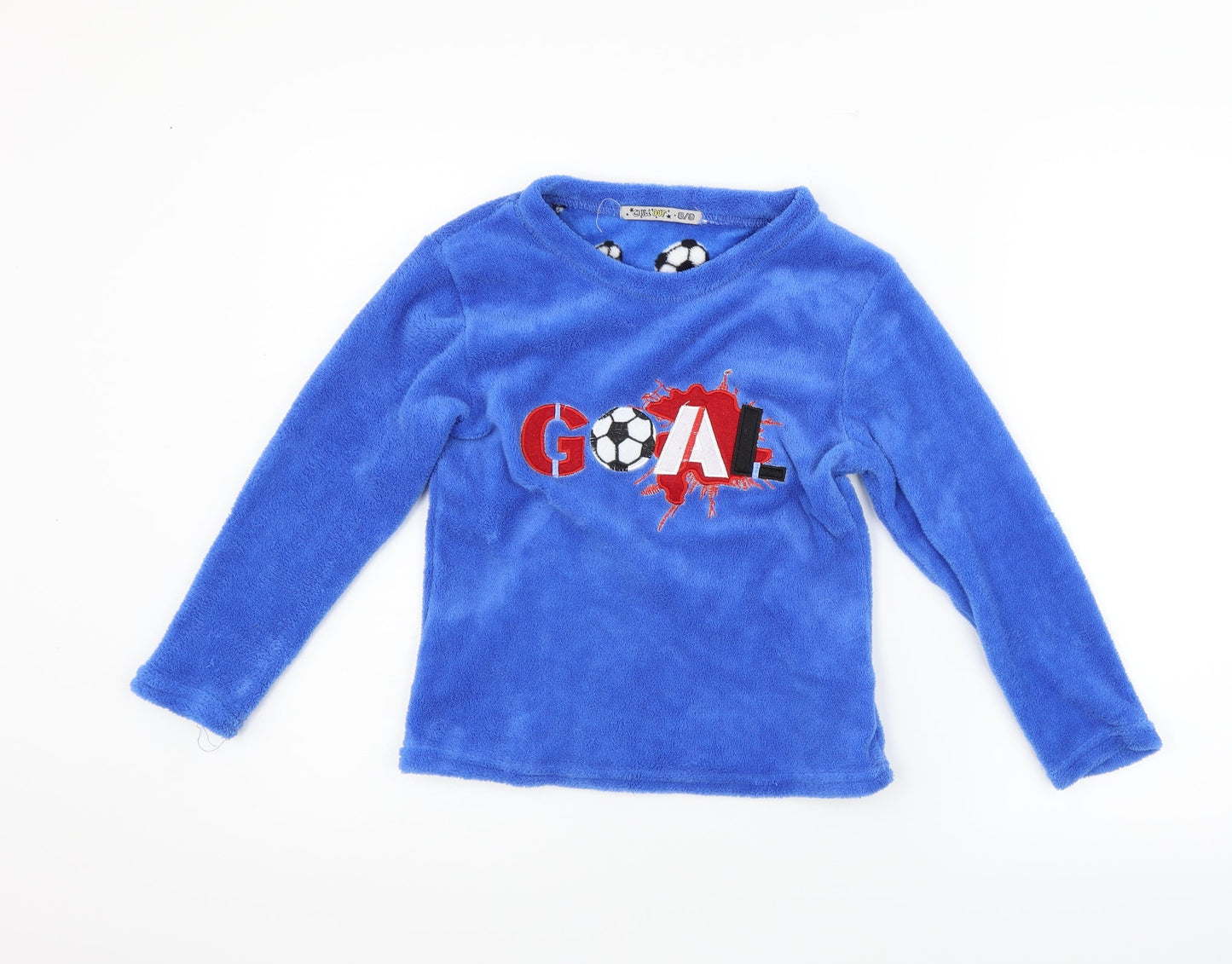 Chill Out Boys Blue   Pullover Hoodie Size 8-9 Years