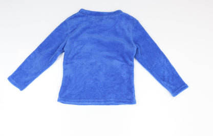 Chill Out Boys Blue   Pullover Hoodie Size 8-9 Years