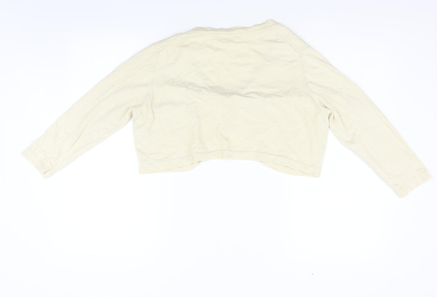 Marks and Spencer Womens Beige   Cardigan Jumper Size 18