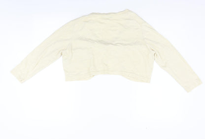 Marks and Spencer Womens Beige   Cardigan Jumper Size 18