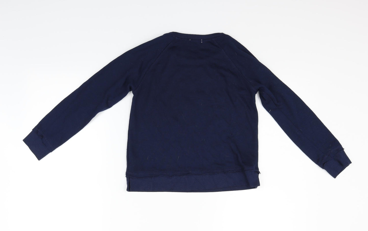 Preworn Girls Black   Pullover Jumper Size 10 Years
