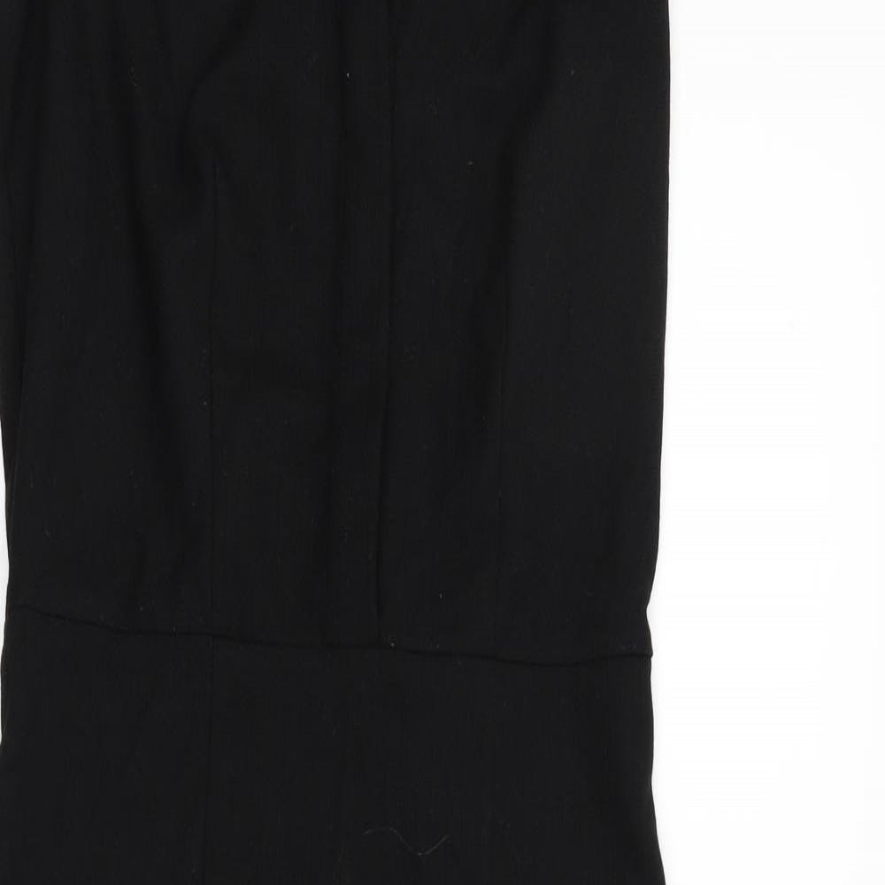 NEXT Womens Black   Fit & Flare  Size 6  - BELTED