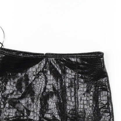 Motel Womens Black   Flare Skirt Size S