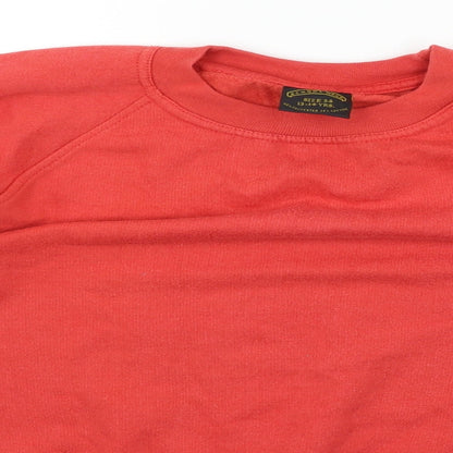 school wear Girls Red   Pullover Jumper Size 13-14 Years