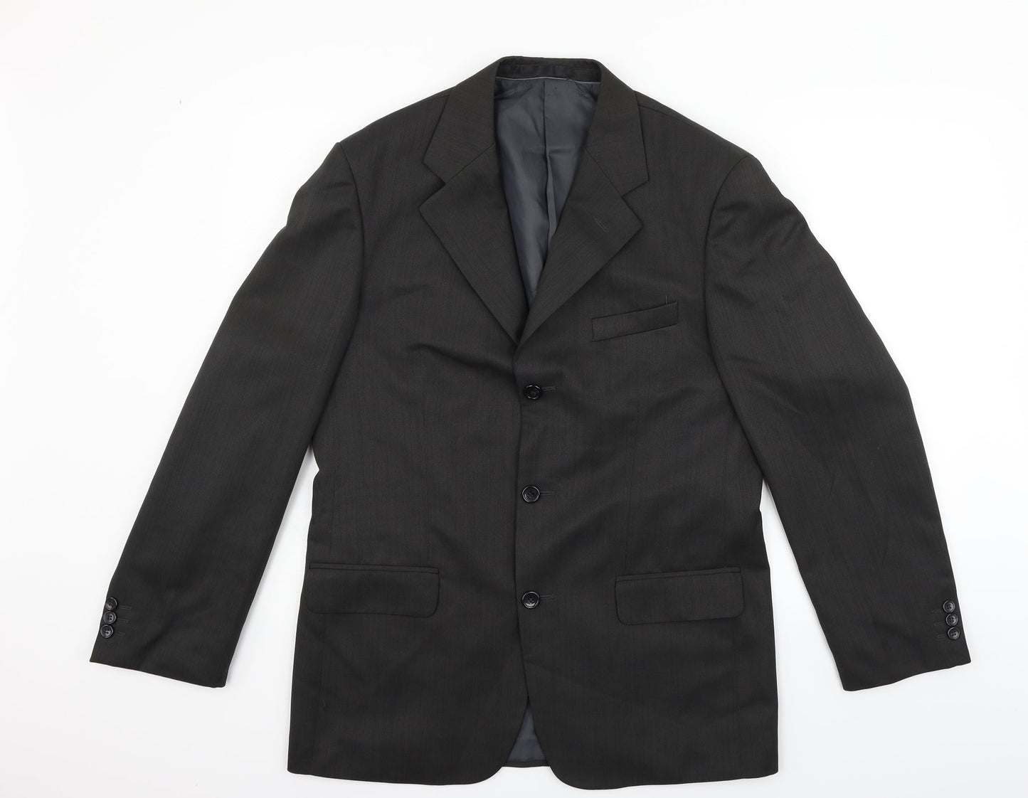 Armando Mens Grey   Jacket Blazer Size 38