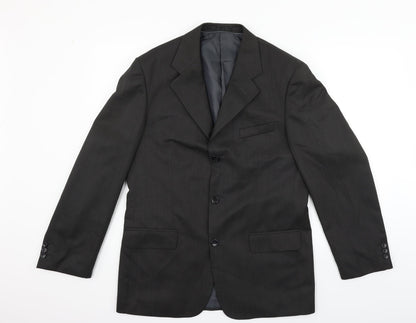 Armando Mens Grey   Jacket Blazer Size 38