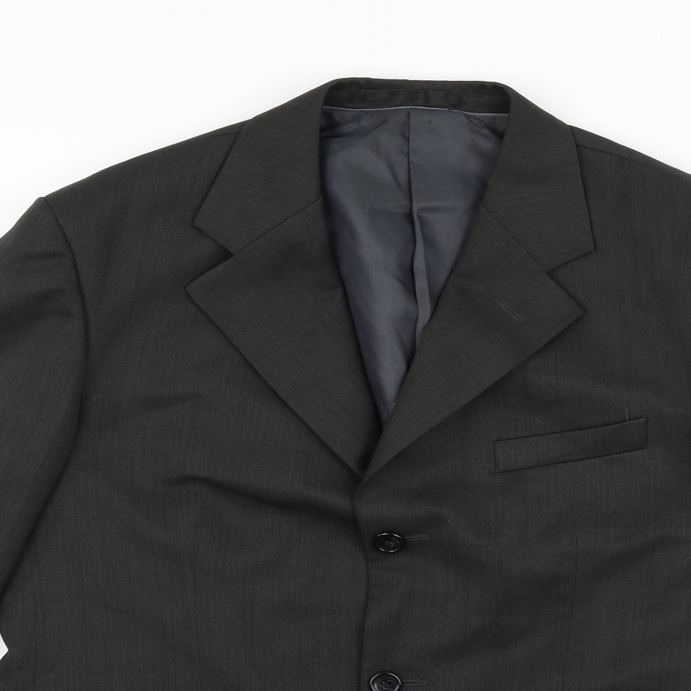 Armando Mens Grey   Jacket Blazer Size 38