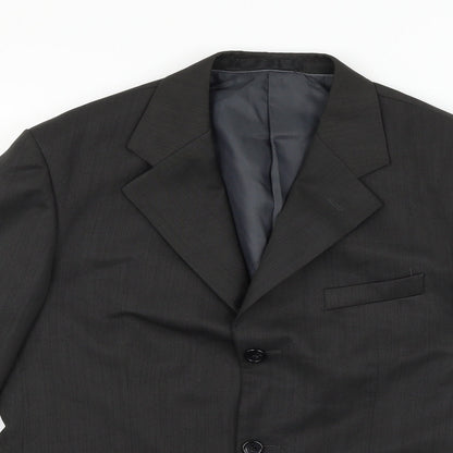 Armando Mens Grey   Jacket Blazer Size 38