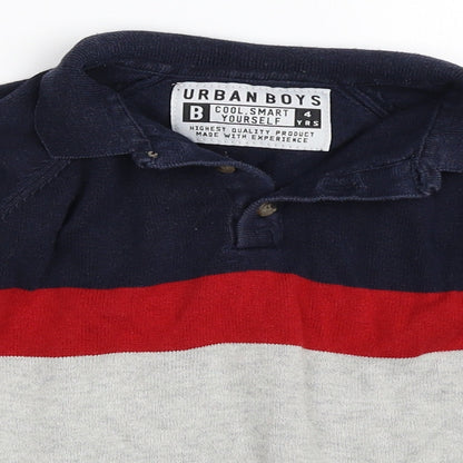 Urban Boys Boys Blue   Pullover Jumper Size 4 Years