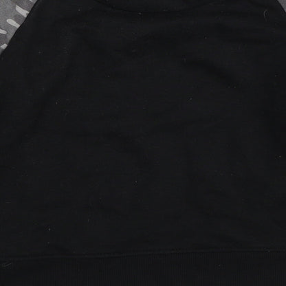 Primark Boys Black   Pullover Sweatshirt Size 8-9 Years