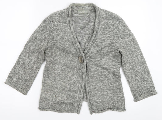 Wallis Womens Grey   Cardigan Jumper Size S