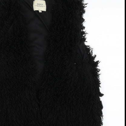 Papaya Womens Black   Jacket Waistcoat Size S