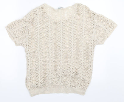 BHS Womens Beige   Pullover Jumper Size 12