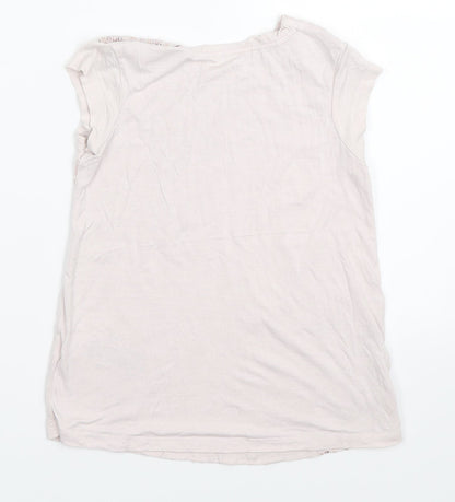 Marks and Spencer Girls Pink   Basic T-Shirt Size 5-6 Years