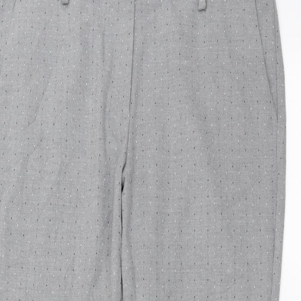 Womens UK Size 16 Marks and Spencer Slim Fit  Grey Trousers