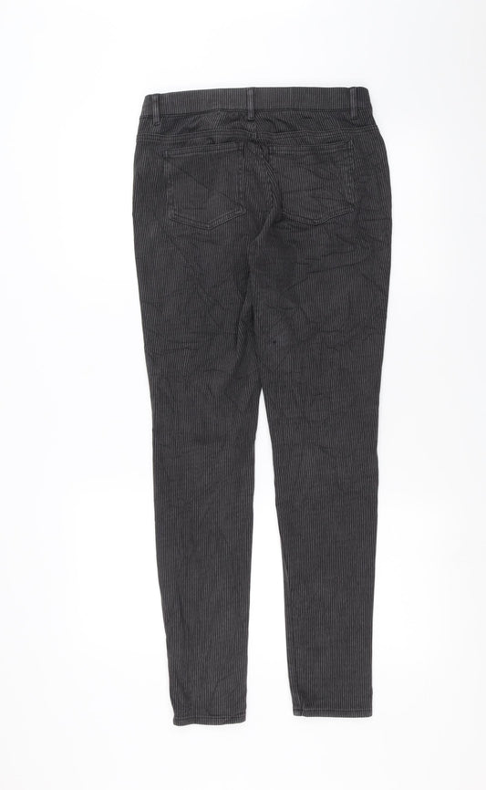 Womens UK Size 28 in Uniqlo Slim Fit  Black Trousers