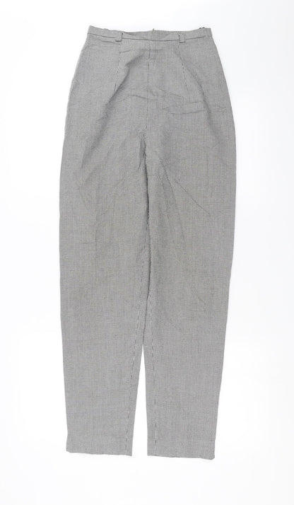 Womens UK Size 8 Dorothy Perkins Regular Fit  Black Trousers