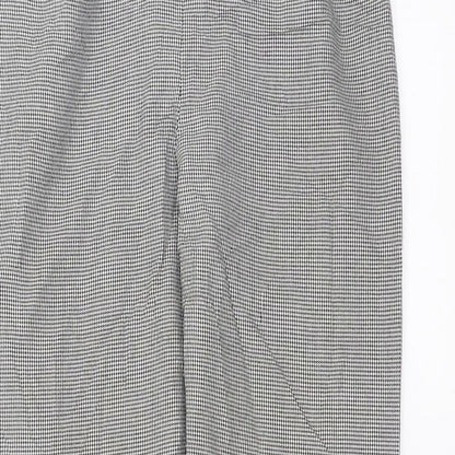 Womens UK Size 8 Dorothy Perkins Regular Fit  Black Trousers