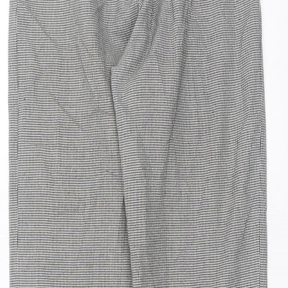 Womens UK Size 8 Dorothy Perkins Regular Fit  Black Trousers