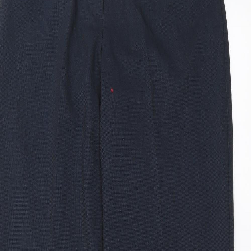 ICONA Womens Blue   Trousers  Size 12 L31 in