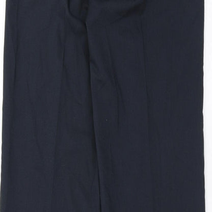 ICONA Womens Blue   Trousers  Size 12 L31 in