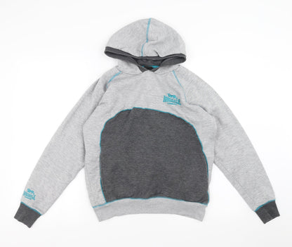Lonsdale Womens Grey   Pullover Hoodie Size 12