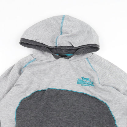 Lonsdale Womens Grey   Pullover Hoodie Size 12