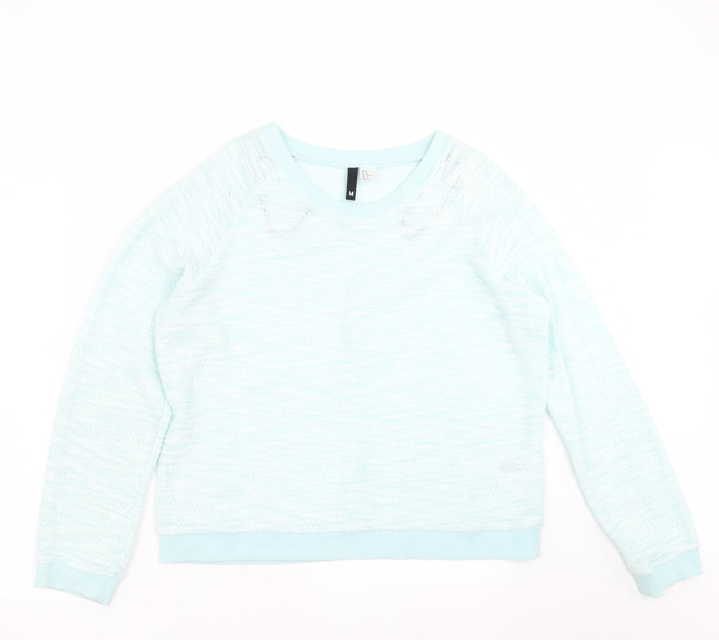 Womens UK Size M Divided by H&M Green Pullover Sweatshirt