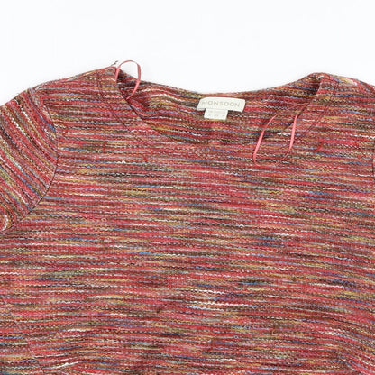 Monsoon  Womens Red   Pullover Jumper Size 8