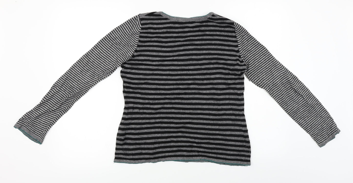 Per Una  Womens Black   Pullover Jumper Size 10