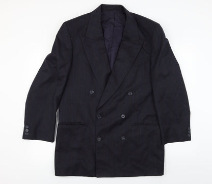 Mens UK Size 40 Marks and Spencer Regular Black Suit Jacket