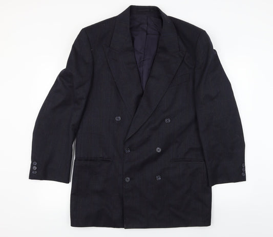 Mens UK Size 40 Marks and Spencer Regular Black Suit Jacket
