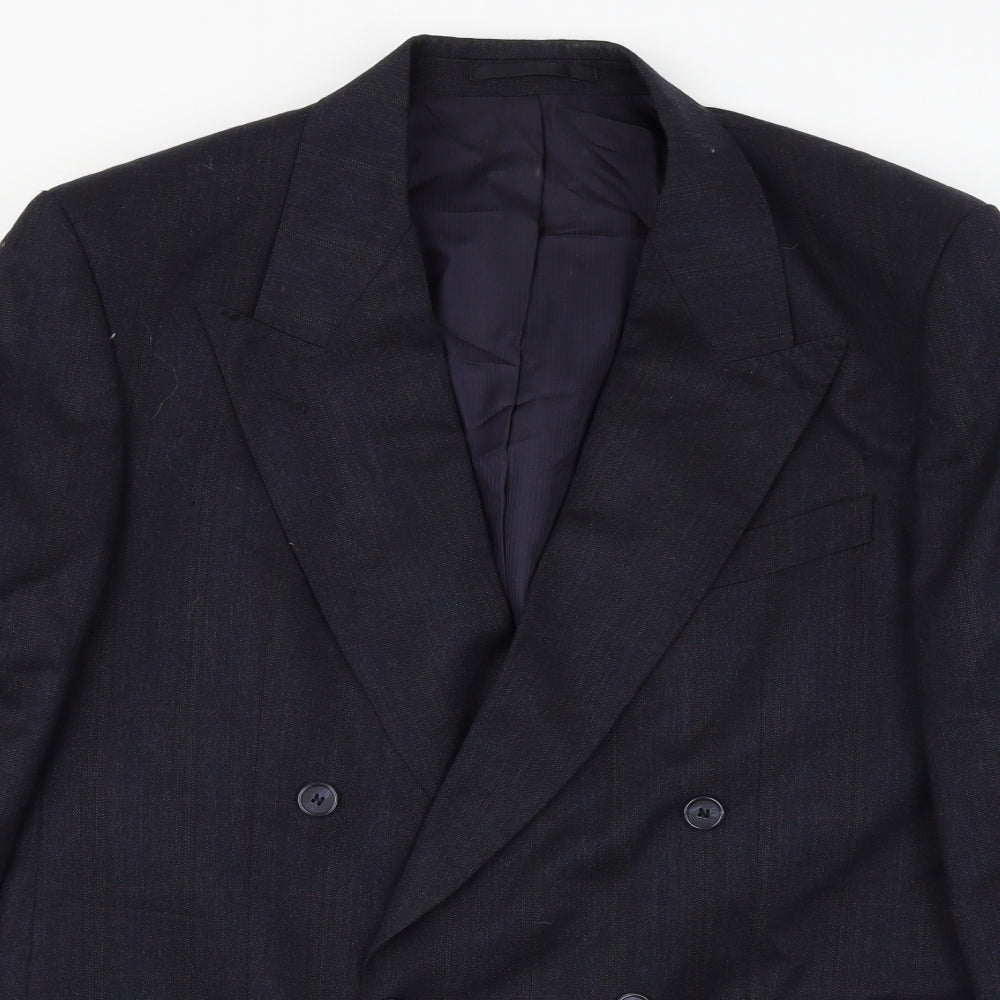 Mens UK Size 40 Marks and Spencer Regular Black Suit Jacket