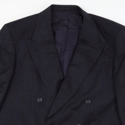 Mens UK Size 40 Marks and Spencer Regular Black Suit Jacket