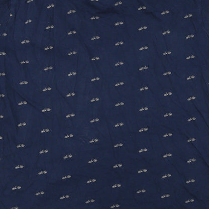 denim flower Womens Blue   Basic T-Shirt Size S