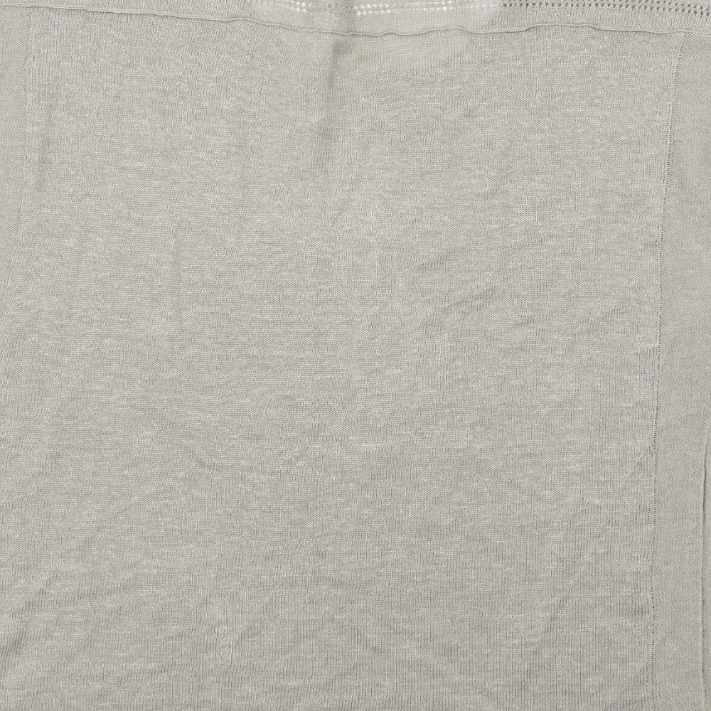 EAST  Womens Beige   Pullover Jumper Size S