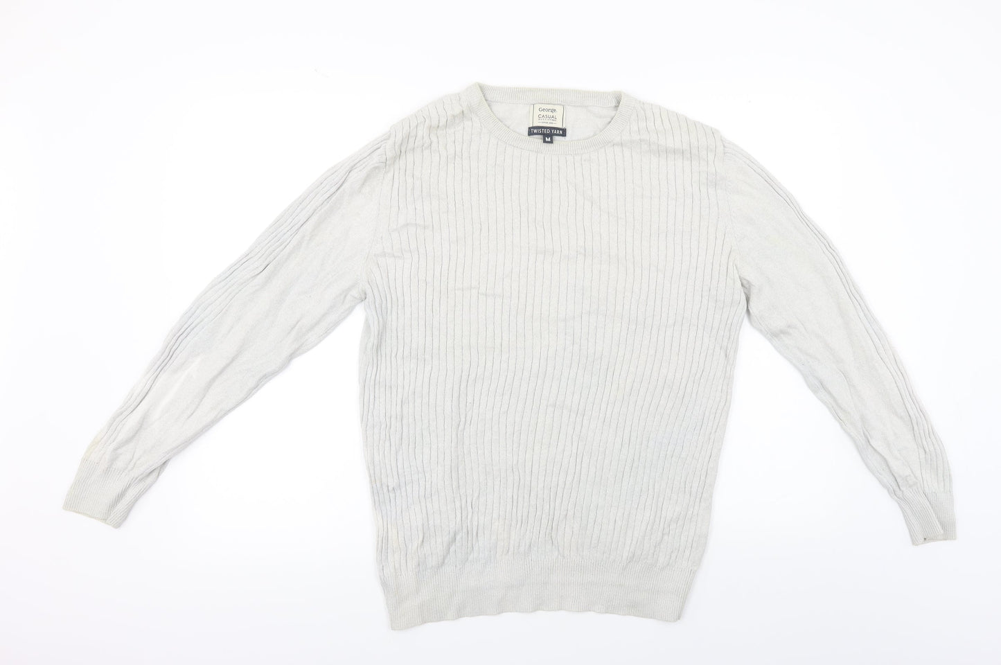 George  Womens Ivory   Pullover Jumper Size M