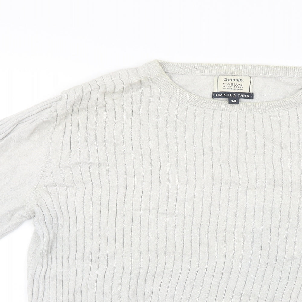 George  Womens Ivory   Pullover Jumper Size M