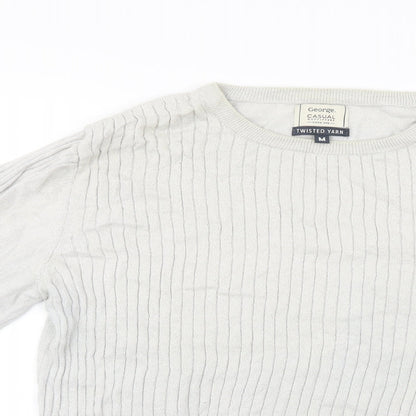 George  Womens Ivory   Pullover Jumper Size M