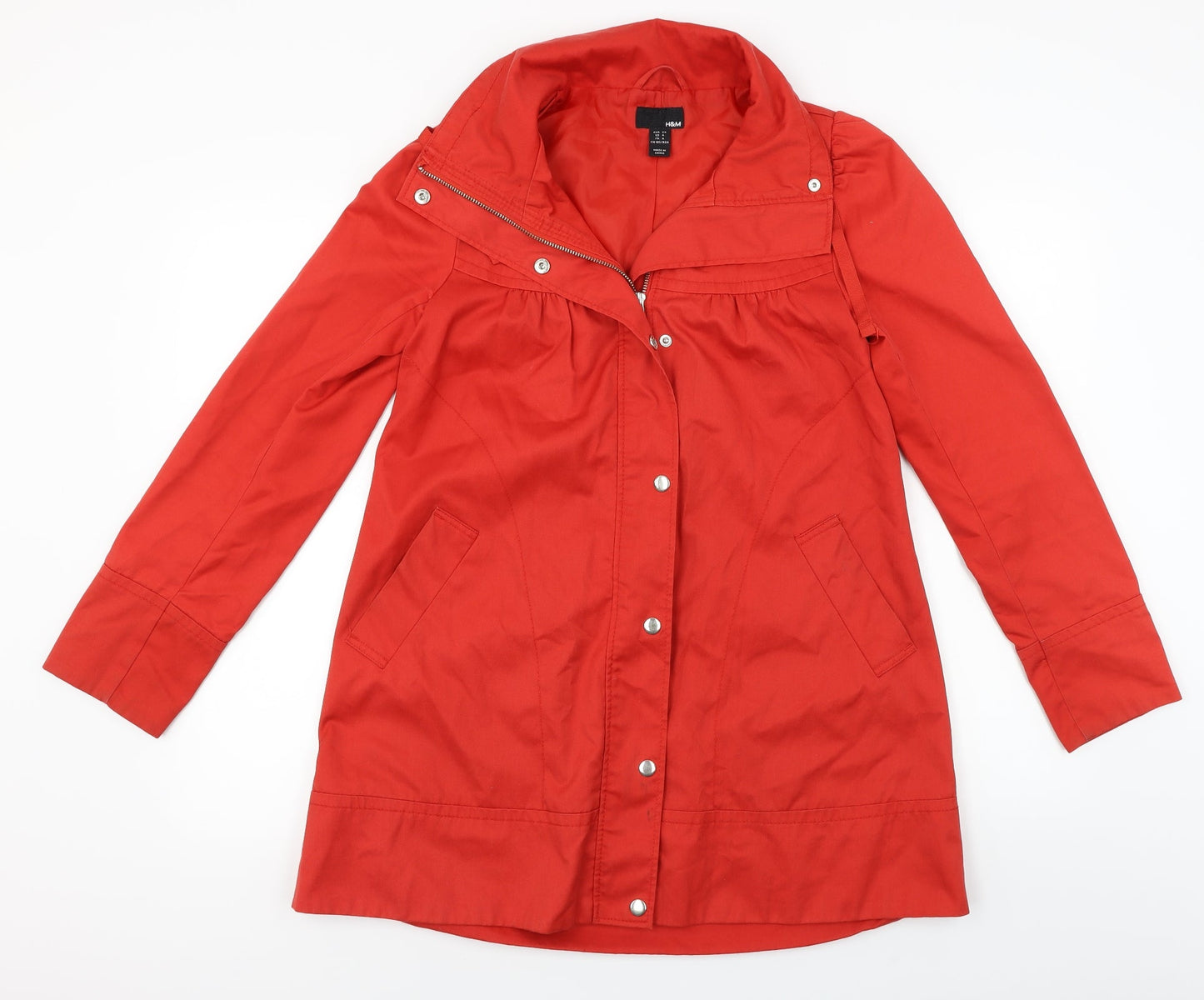 Womens UK Size 4 H&M Red Jacket