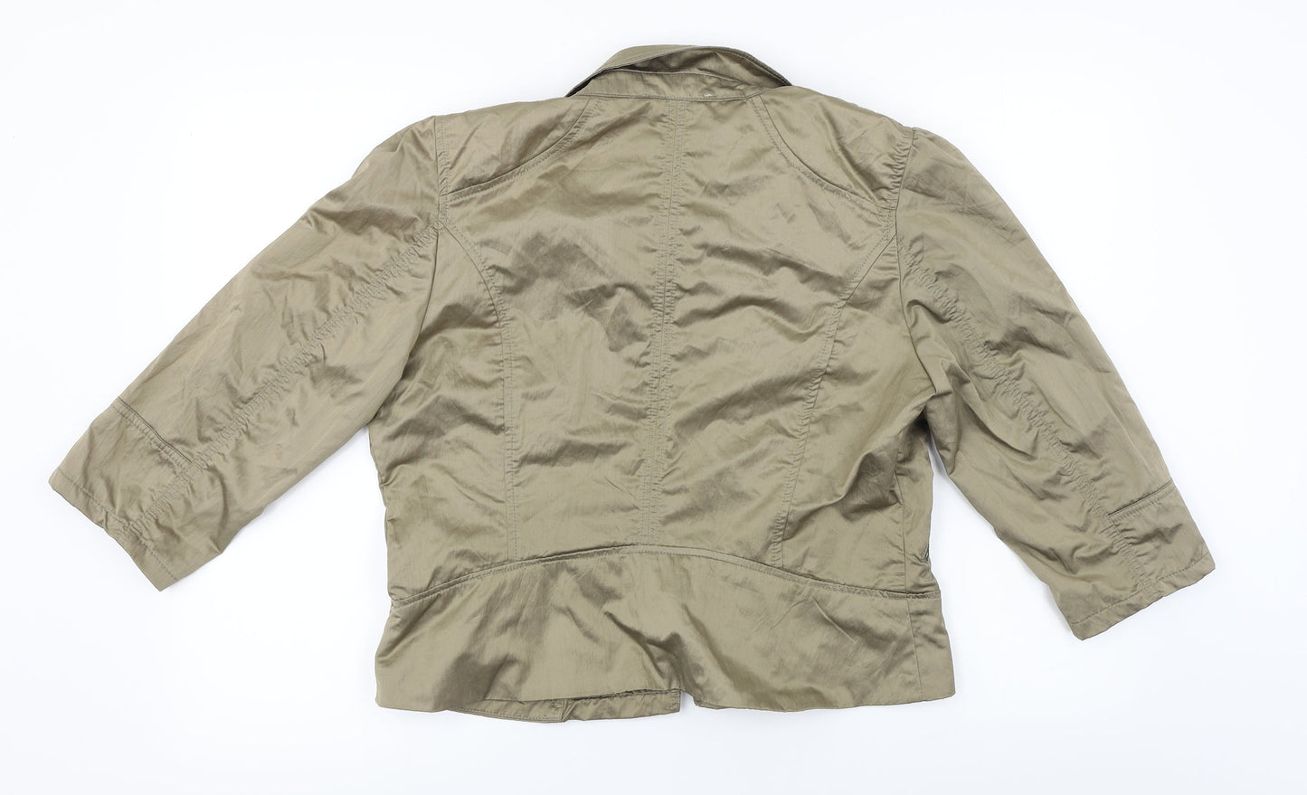 z.biz Womens Brown   Jacket Coat Size L