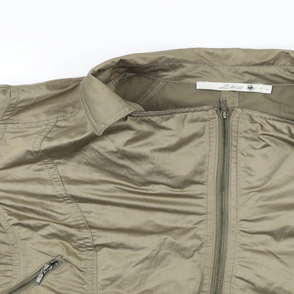 z.biz Womens Brown   Jacket Coat Size L