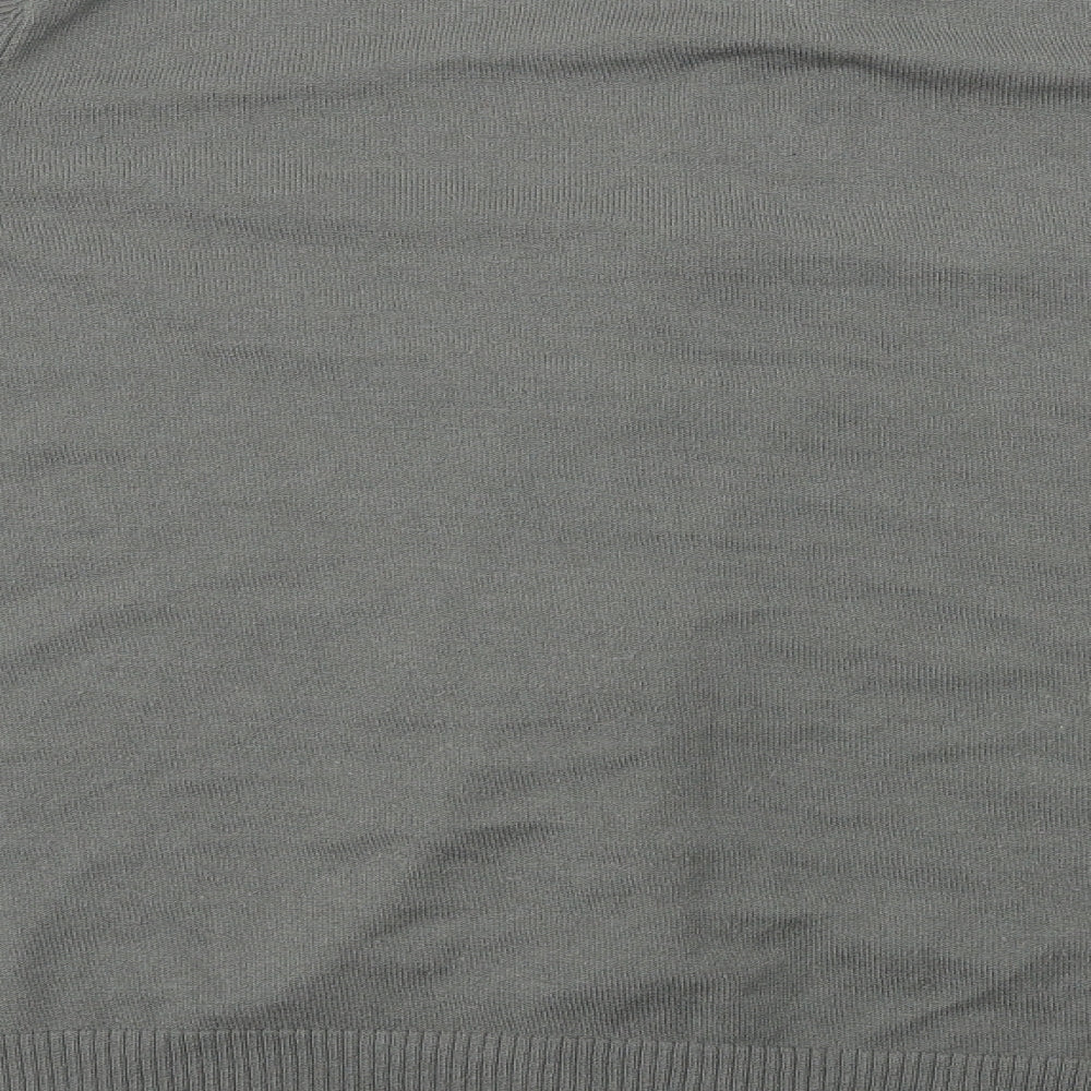 simply Mens Grey   Full Zip Jumper Size L