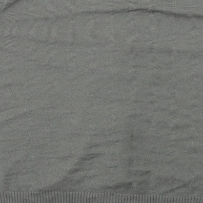 simply Mens Grey   Full Zip Jumper Size L
