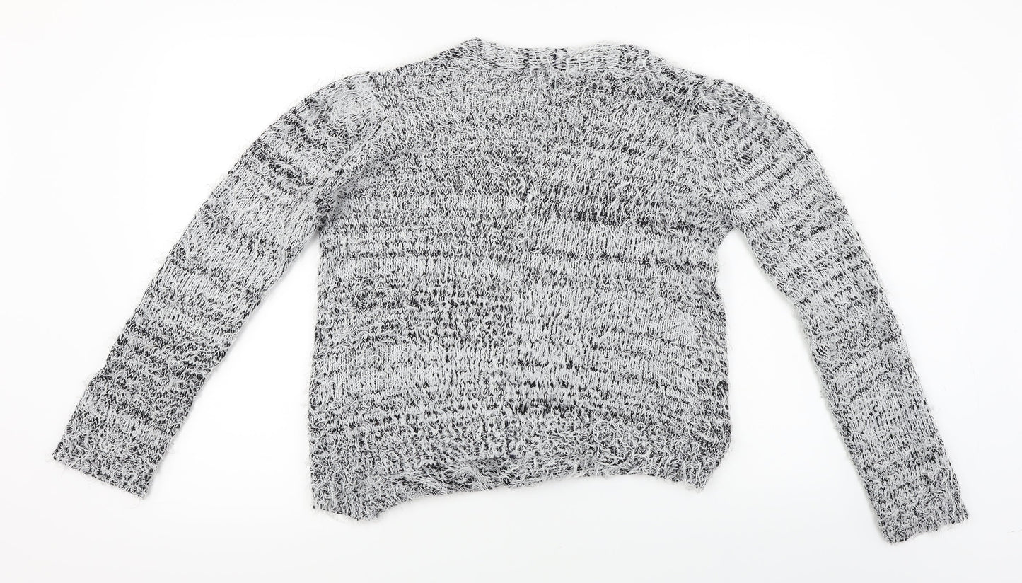 D-xel  Womens Grey   Cardigan Jumper Size 14