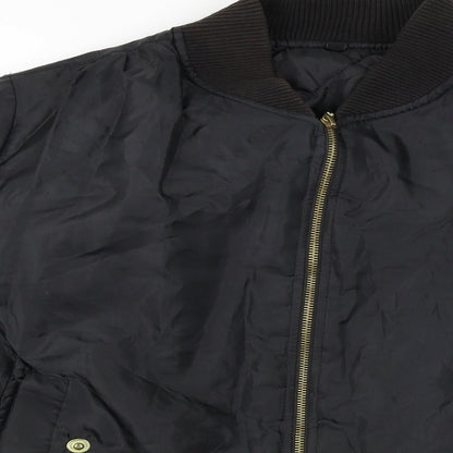 Preworn  Womens Black   Jacket Coat Size S