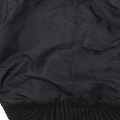 Preworn  Womens Black   Jacket Coat Size S