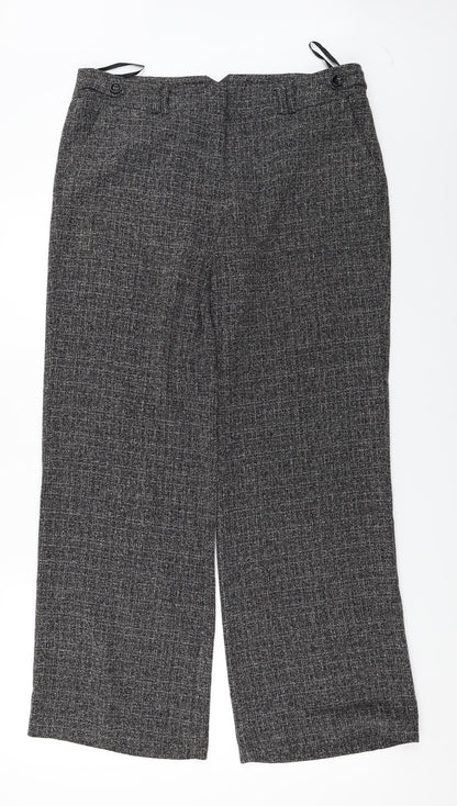 Womens UK Size 14 EDITIONS Regular Fit  Grey Trousers
